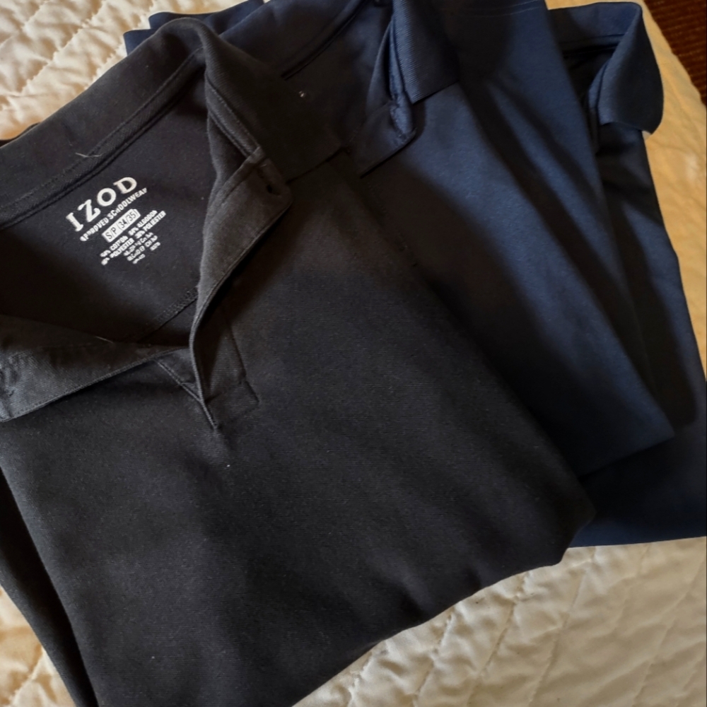 IZOD Approved School wear Boys Small short sleeve button up with collar (3)